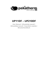 Pekatherm UP210DF Polyester Under Blanket Benutzerhandbuch