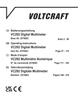 VOLTCRAFT VC292 Digital Handheld Multimeter Benutzerhandbuch