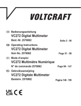 VOLTCRAFT VC272 Benutzerhandbuch
