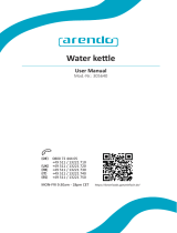 Arendo 305640 Water Kettle Benutzerhandbuch