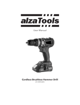 alzaTools AT-CBHD20V Cordless Brushless Hammer Drill Benutzerhandbuch