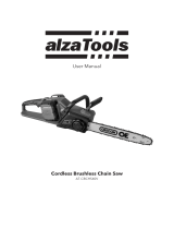 alzaTools AT-CBCHS40V Cordless Brushless Chain Saw Benutzerhandbuch
