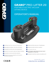 Grabo PRO-LIFTER 20 Portable Electric Vacuum Lifting Device Benutzerhandbuch