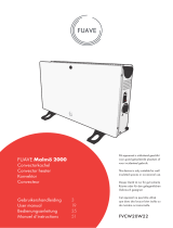 Fuave FVCW20W22 Malmo 2000 Convector Heater Benutzerhandbuch