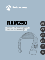 Relaxxnow RXM250 Neck and Shoulder Massager Benutzerhandbuch