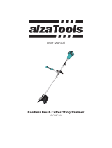 alza Tools AT-CBBC40V Cordless Brush Cutter-Sting Trimmer Benutzerhandbuch