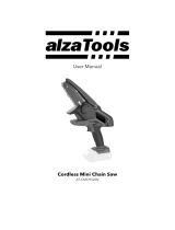 alza Tools AT-CMCHS20V Cordless Mini Chain Saw Benutzerhandbuch