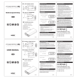 VERICO Powerpro PD Ultra- Fast Charging PD Power Bank Benutzerhandbuch