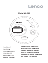 Lenco CD-300 Benutzerhandbuch