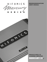 Hifonics MERCURY IV-V2 Benutzerhandbuch