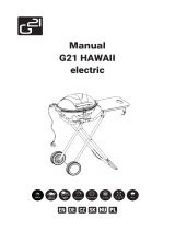 G21 Hawaii Electric Grill Benutzerhandbuch