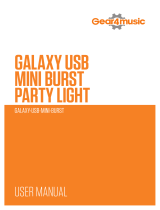 Gear4music GALAXY-USB-MINI-BURST Benutzerhandbuch