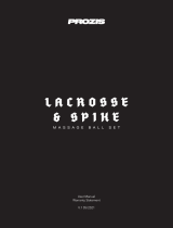 PROZIS Lacrosse and Spike Massage Ball Set Benutzerhandbuch