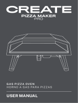 Create Pizza Maker Pro Gas Portable Oven Benutzerhandbuch
