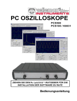 Velleman PCS500 2-CHANNEL PC Scopes Benutzerhandbuch