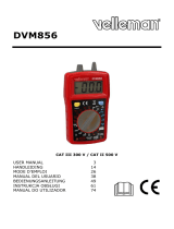 Velleman DVM856 Benutzerhandbuch