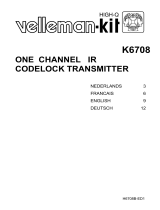 Velleman K6708 Benutzerhandbuch