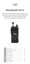 PNI HP72 Escort HP 72 Portable CB Radio Benutzerhandbuch