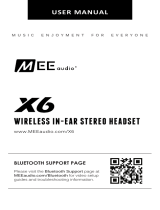 Mee Audio X6 Benutzerhandbuch