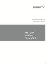 Revox Mini G50 Smallest Speaker Benutzerhandbuch