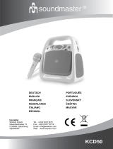 Soundmaster KCD50 Benutzerhandbuch