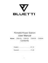 Bluetti EB120 Benutzerhandbuch