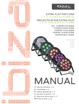 Ibiza THINPAR7X6-RGBW Benutzerhandbuch