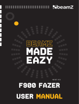 Beamz F900 Benutzerhandbuch