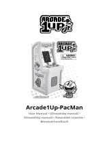 ARCADE1UP PAC-MAN Benutzerhandbuch