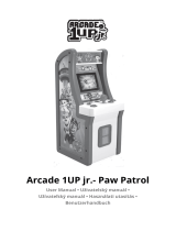 ARCADE1UP PAW Patrol Benutzerhandbuch