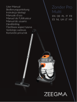 ZEEGMA Zonder Pro Multi Industrial Vacuum Cleaner Benutzerhandbuch
