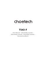 CHOETECH T543-F Benutzerhandbuch