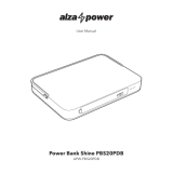 alza power APW-PBS20PDB Benutzerhandbuch