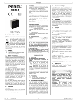 Perel WC214 Benutzerhandbuch