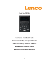 Lenco PDR-011 Benutzerhandbuch