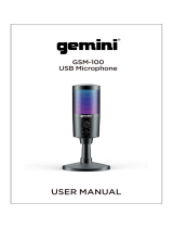 Gemini GSM-100 Benutzerhandbuch