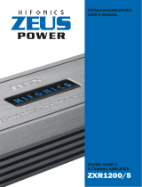 Hifonics ZXR1200-5 Benutzerhandbuch