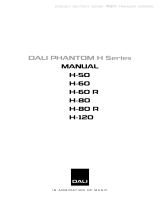 Dali PHANTOM H Series Benutzerhandbuch