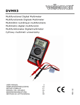 Velleman DVM93 Benutzerhandbuch