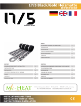 Mi-Heat MI-HEAT 17/5 Black Gold Heating Mat Benutzerhandbuch
