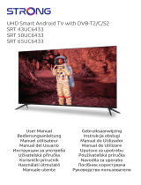 Strong 43UC6433 UHD Smart Android TV Benutzerhandbuch