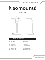 NeomountsNM-HUB2LIFTBLACK/SILVER Motorised Floor Stand
