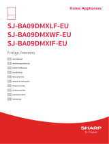 Sharp SJ-BA09DMXLF-EU Fridge Freezers Benutzerhandbuch