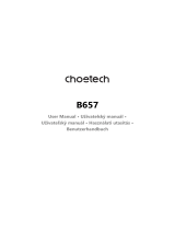CHOETECH B657 Benutzerhandbuch