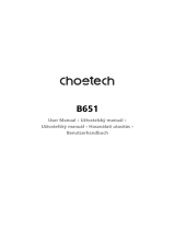 CHOETECH B651 Benutzerhandbuch