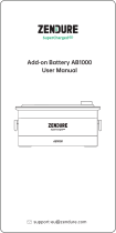 ZENDURE ZDAB1000 Add-on Battery AB1000 Benutzerhandbuch