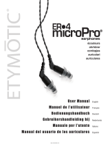 Etymotic ER-4 Benutzerhandbuch