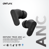 defunc TRUE ANC Active Noise Cancellation Earbuds Benutzerhandbuch