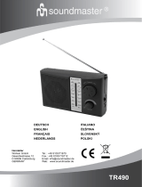 Soundmaster TR490 Benutzerhandbuch