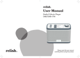 Relish AC-02 DAB+-DAB-FM Radio and Music Player Stereo Benutzerhandbuch